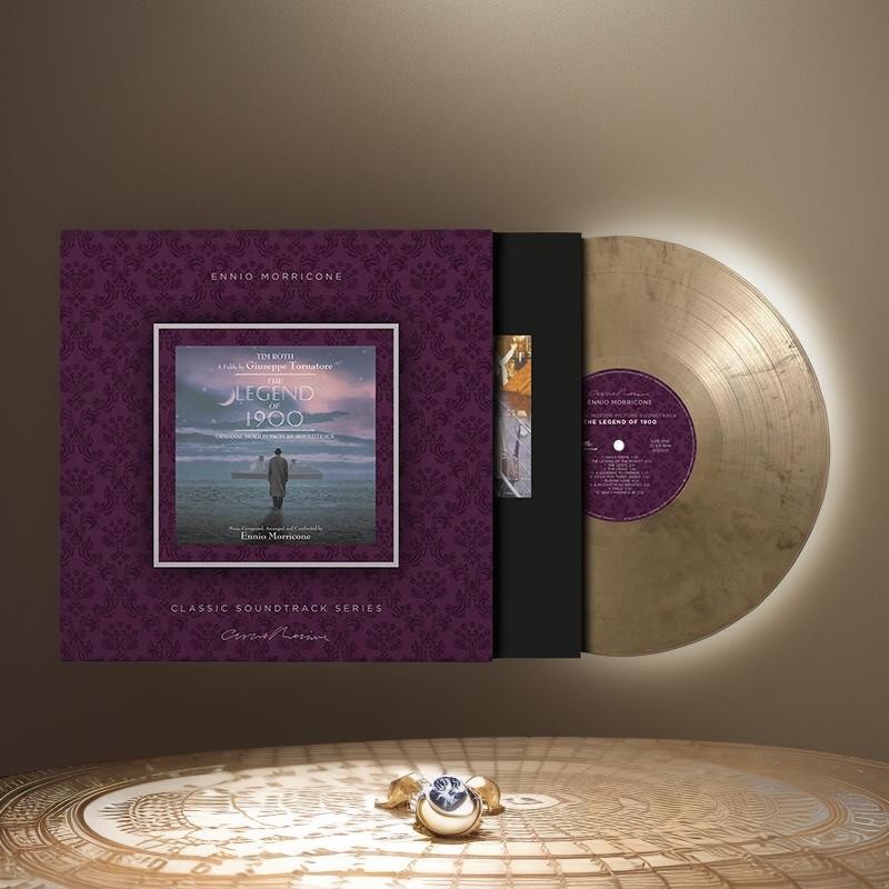 现货 海上钢琴师 The Legend Of 1900 彩胶 lp黑胶唱片 莫里康内