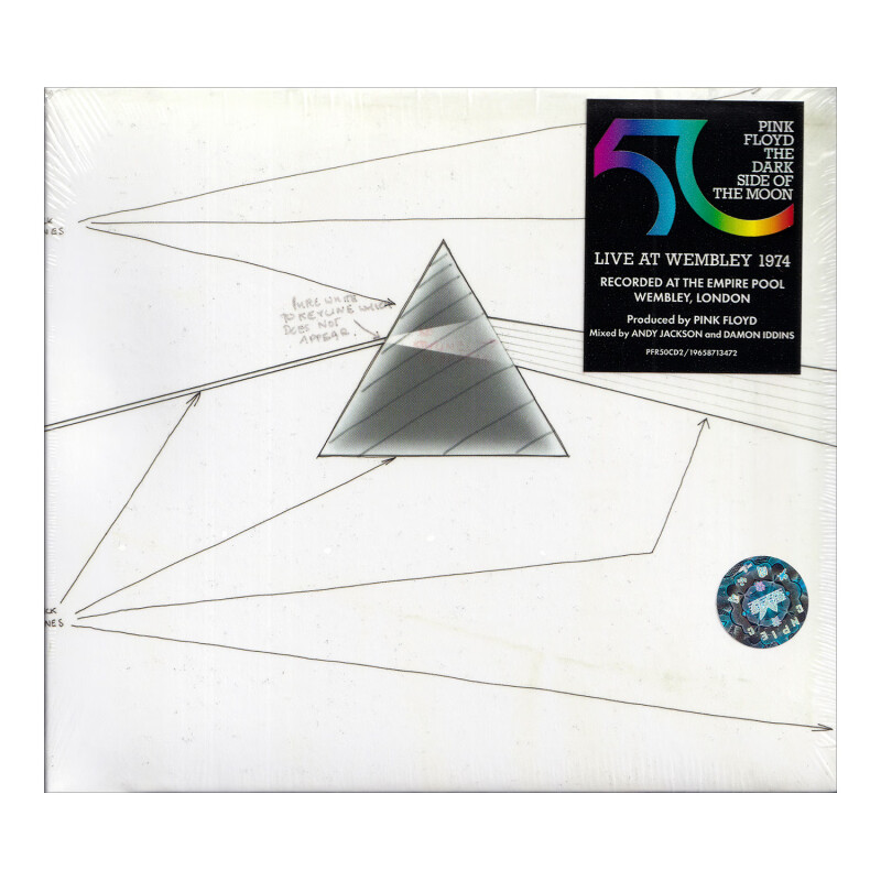 PINK FLOYD The Dark Side Of The Moon 月之暗面 live 50周年 CD