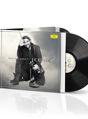 现货 原装正版 大卫葛瑞特 DAVID GARRETT ICONIC 2LP黑胶唱片