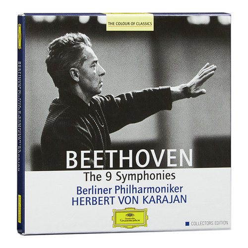 现货 贝多芬交响曲全集 卡拉扬 karajan 原版CD 4630882 古典音乐