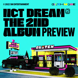 正版现货 NCT DREAM专辑 正规2辑 Glitch Mode CD+小卡+海报 周边