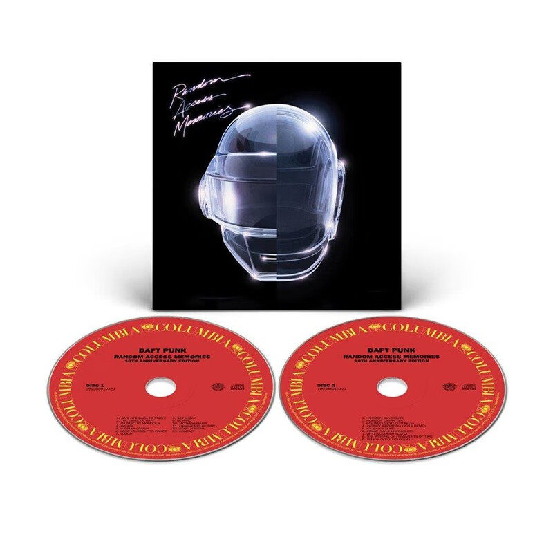 现货 蠢朋克乐队 daft punk random access memories 2cd 10周年