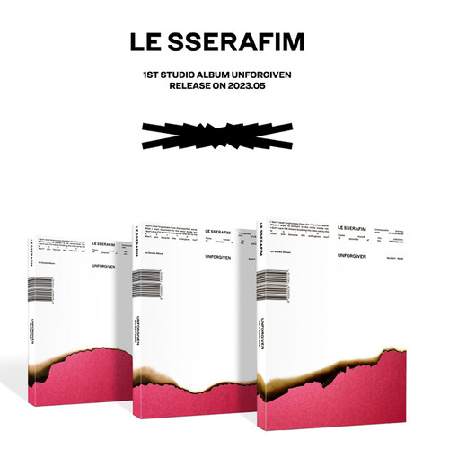 炽 LE SSERAFIM 新专辑 UNFORGIVEN 正规1 CD小卡写真集台历周边