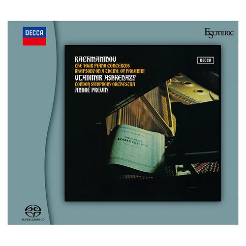 现货 正版 ESOTERIC 拉赫玛尼诺夫 钢琴协奏曲全集 2SACD CD碟片