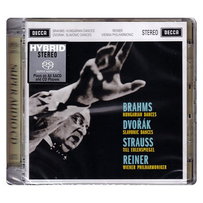 正版现货 环球唱片 经典古典名盘 SACD CD碟片 莱纳指挥勃拉姆斯