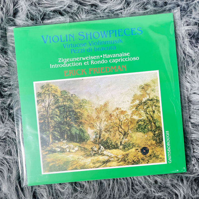 原装正版 超技小提琴 弗里德曼 12寸45转透明彩胶 古典lp黑胶唱片