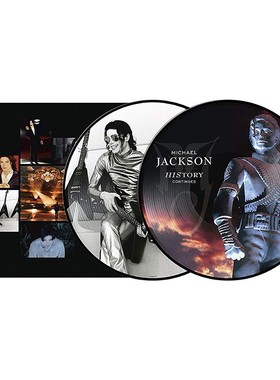 迈克尔杰克逊专辑 Michael Jackson History 图案胶 2LP黑胶唱片