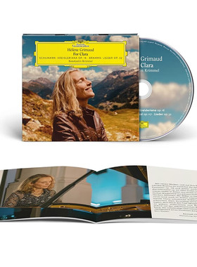 现货 原装正版 Helene Grimaud For Clara 舒曼 勃拉姆斯 CD碟片