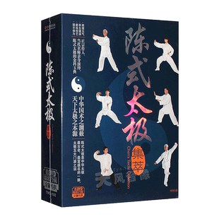 陈氏陈式太极拳视频教程高清教学大全基础入门24式光盘dvd光碟片