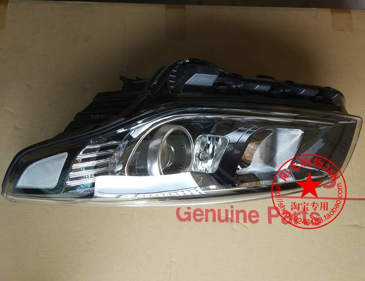 起亚老款K4前大灯照明氙气远近光大灯总成前车头灯大灯壳罩原装件