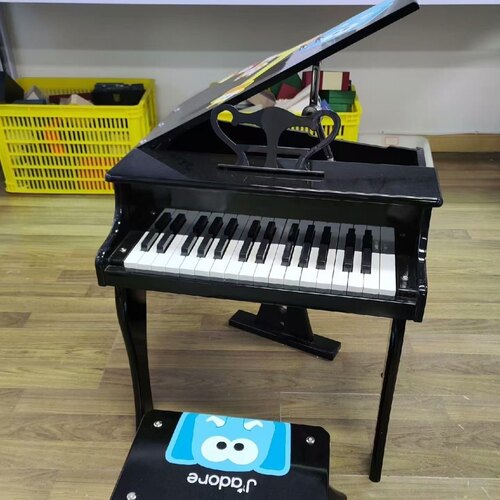 Hape30键儿童钢琴家用宝宝幼儿木质音乐启蒙男女孩益智玩具3-6岁