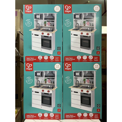 超能声光模拟厨房 E3166 集成烹饪厨房E3211  hape