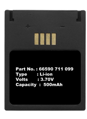 电池适用Easypack 66590 711 099 Poliflex 550 EasyPack 550