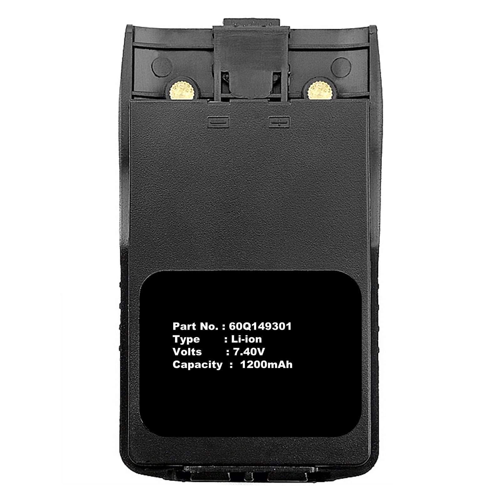 对讲机电池适用Motorola 60Q149301 SMP-818 LT-6100plus VEV-V8