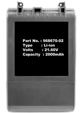 电池适用Dyson 968670-02   968670-03  SV11  V7 Motorhead Pro