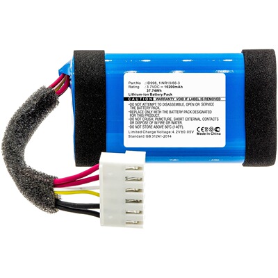 电池适用  Charge 4J  JBLCHARGE4BLUAM ID998-B SUN-INTE-118