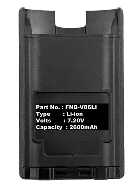 适用YAESU FNB-V86LI Vertex  FNB-V87LI VX-820 VX-600 VX-900