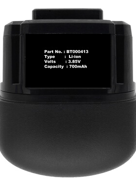 扫描仪电池适用Zebra BT-000413-00 CS6080-SR40004VZWW