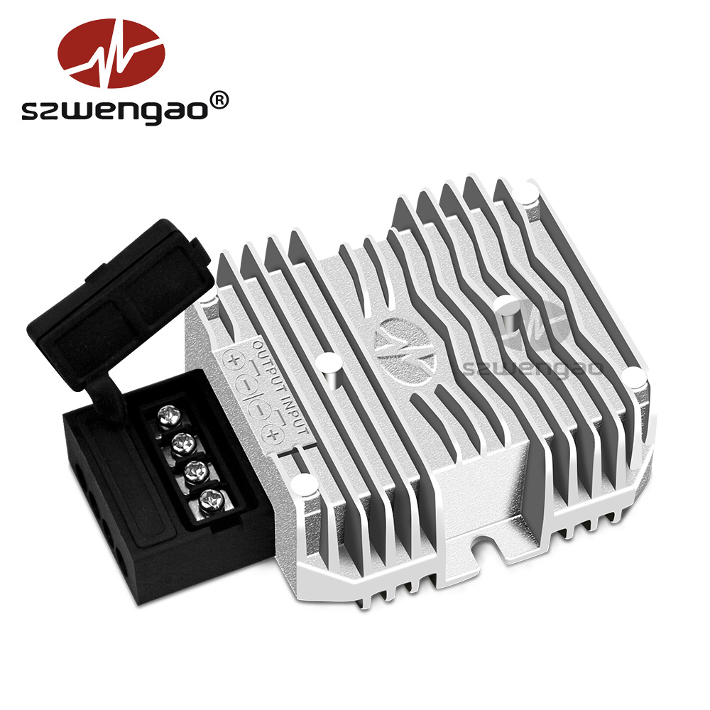 【高性能】隔离电源DC-DC24V36V48V72V转12V10A电动车叉车降压器