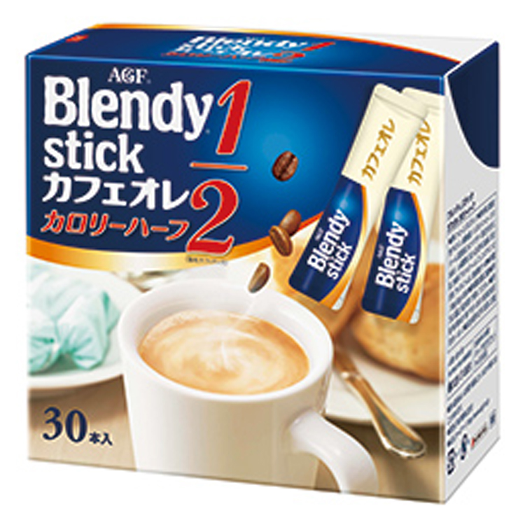 °üÓÊÈÕ±¾agf Blendy StickÈýºÏÒ»ËÙÈÜÅ£ÄÌ¿§·È¿¨Â·Àï¼õ°ëµÍÖ¬30Ö§