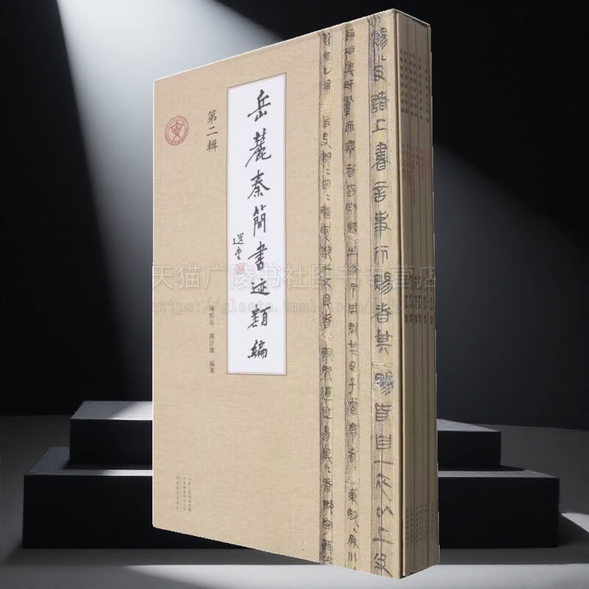 岳麓秦简书迹类编第二辑7册临摹范本秦简书法研究秦代文字演变书法艺术及历史文化 书法艺术文献 书法书籍 河南美术出版社