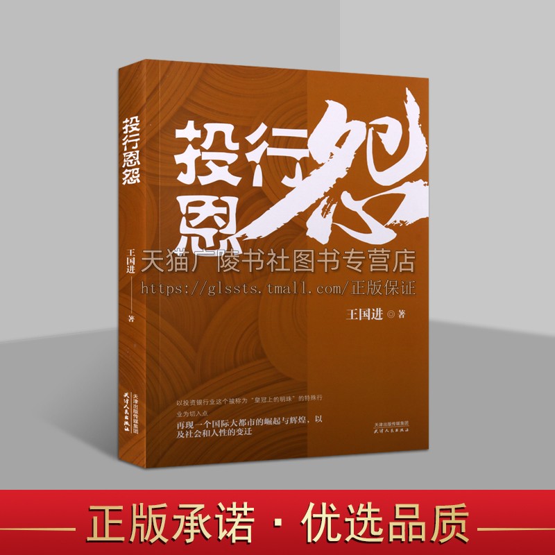 投行恩怨 王国进 编著  改革开放42年来经济振兴为背景金融大潮中发生的故事正版书籍 投资银行业故事集 天津人民出版社