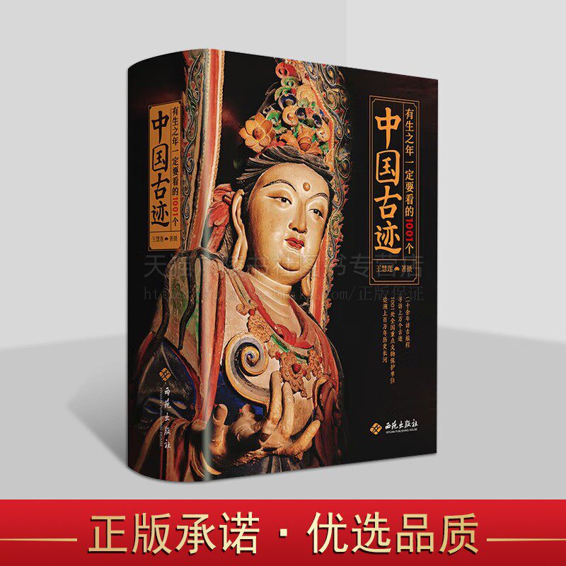 有生之年一定要看的1001个中国古迹 典藏级全民文旅路书 中国文物古迹指南 畅游中华百万年历史长河 中国古迹建筑赏析 西苑出版社