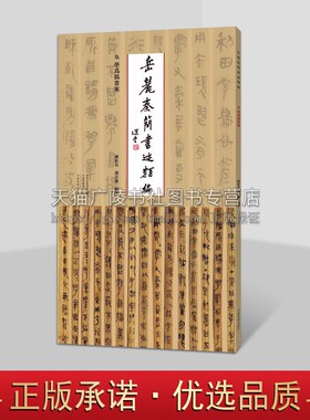 岳麓秦简书迹类编 学为伪书案 书法图书 陈松长谢计康 著 临摹秦代简牍书体用于书法创作、研究创的珍贵范本 河南美术出版社