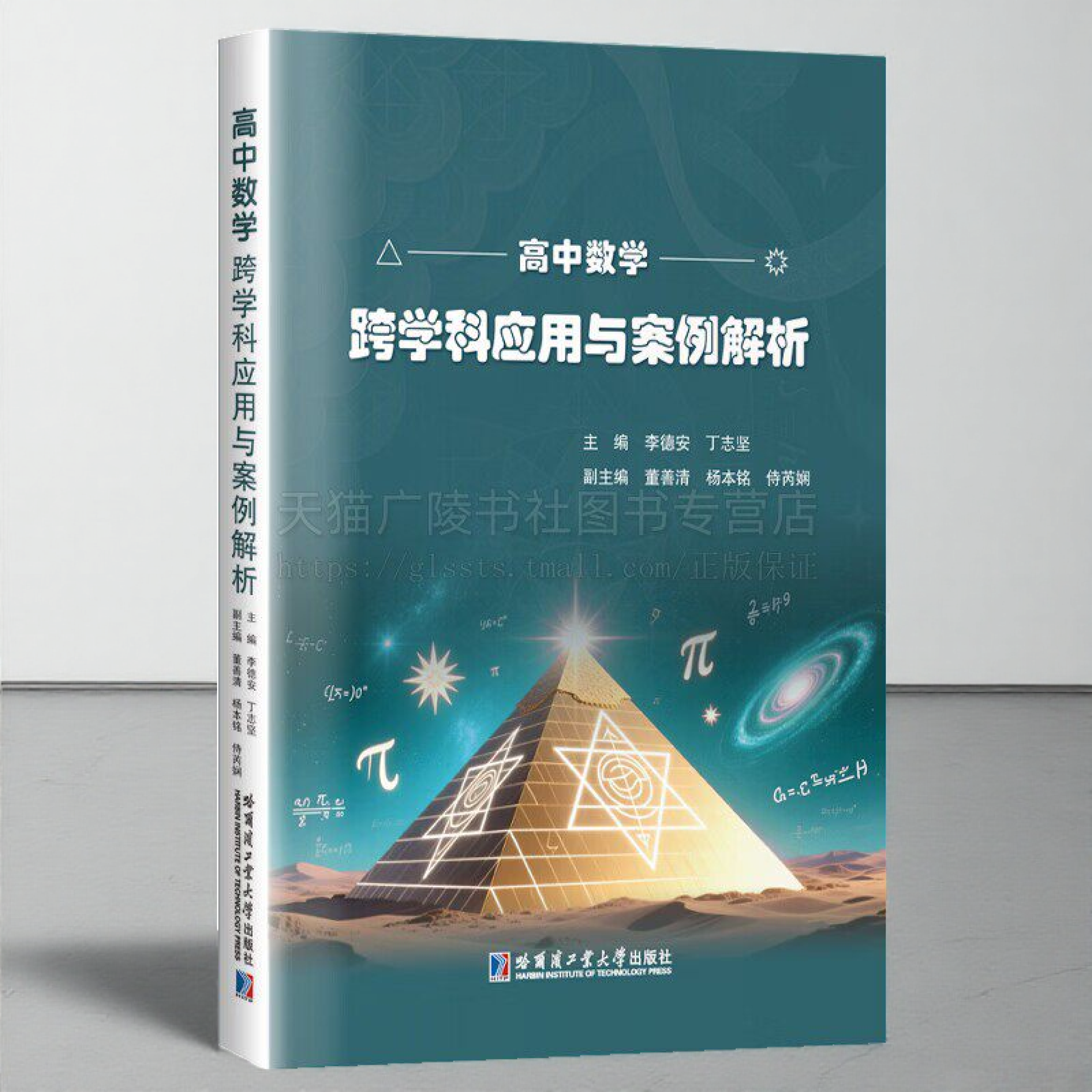 高中数学跨学科应用与案例解析 高中数学知识 数学与物理化学地理信息技术音乐等跨学科应用与案例解析 哈工大出版