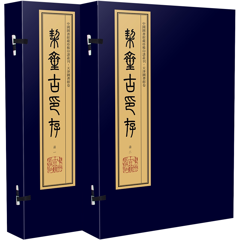 契斋古印存 中国图书馆藏珍稀印谱丛刊 篆刻印谱宣纸线装珍藏版古籍善本 中州古籍出版社