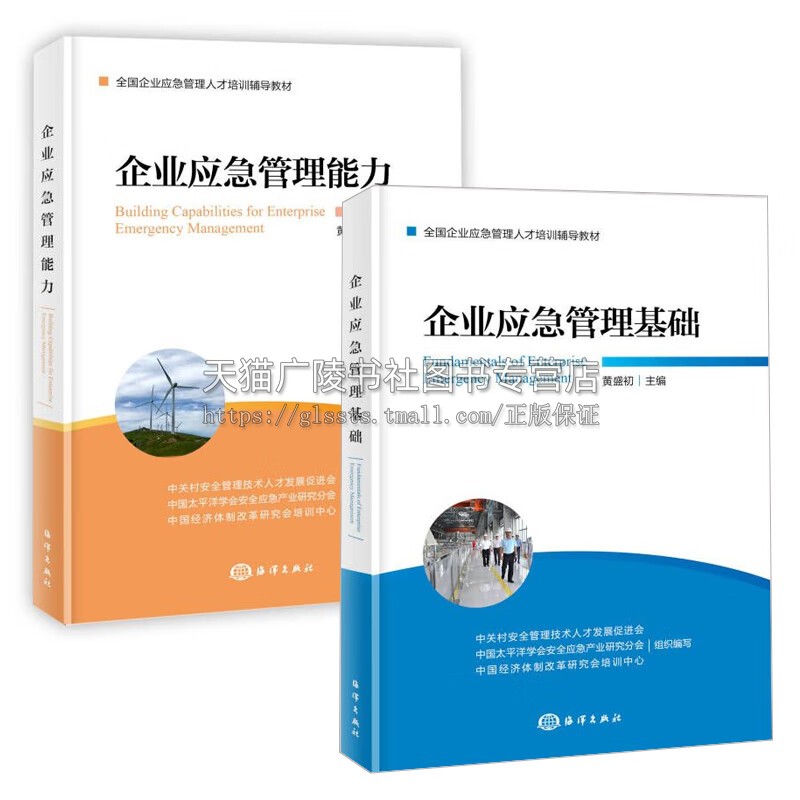 企业应急管理基础+企业应急管理能力（全2册）我国应急管理的体制机制和法制应急管理科技产业装备发展状况安全与应急管理文化