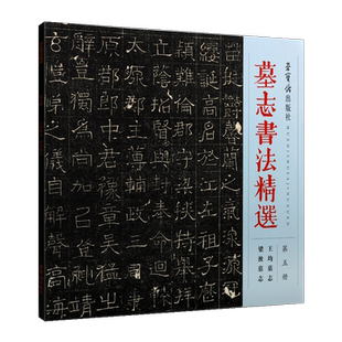 墓志书法精选 第五册 王均墓志梁浟墓志 书法碑帖 墓志铭 毛笔字帖 临摹范本 魏晋南北朝时代书法碑帖 畅销正版 荣宝斋出版社