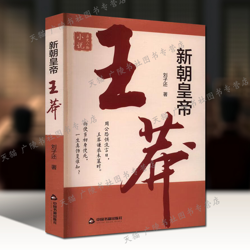 新朝皇帝王莽传记 刘子还 著 中国古代历代帝王皇帝传记宫廷故事汉书资治通鉴记载书籍 中国书籍出版社