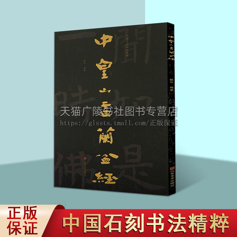 中皇山孟兰盆经 中国石刻书法精粹 赖非 中国传统艺术经典书系 摩崖石刻隶意楷书书法演变碑刻研究字帖临摹 山东美术出版社