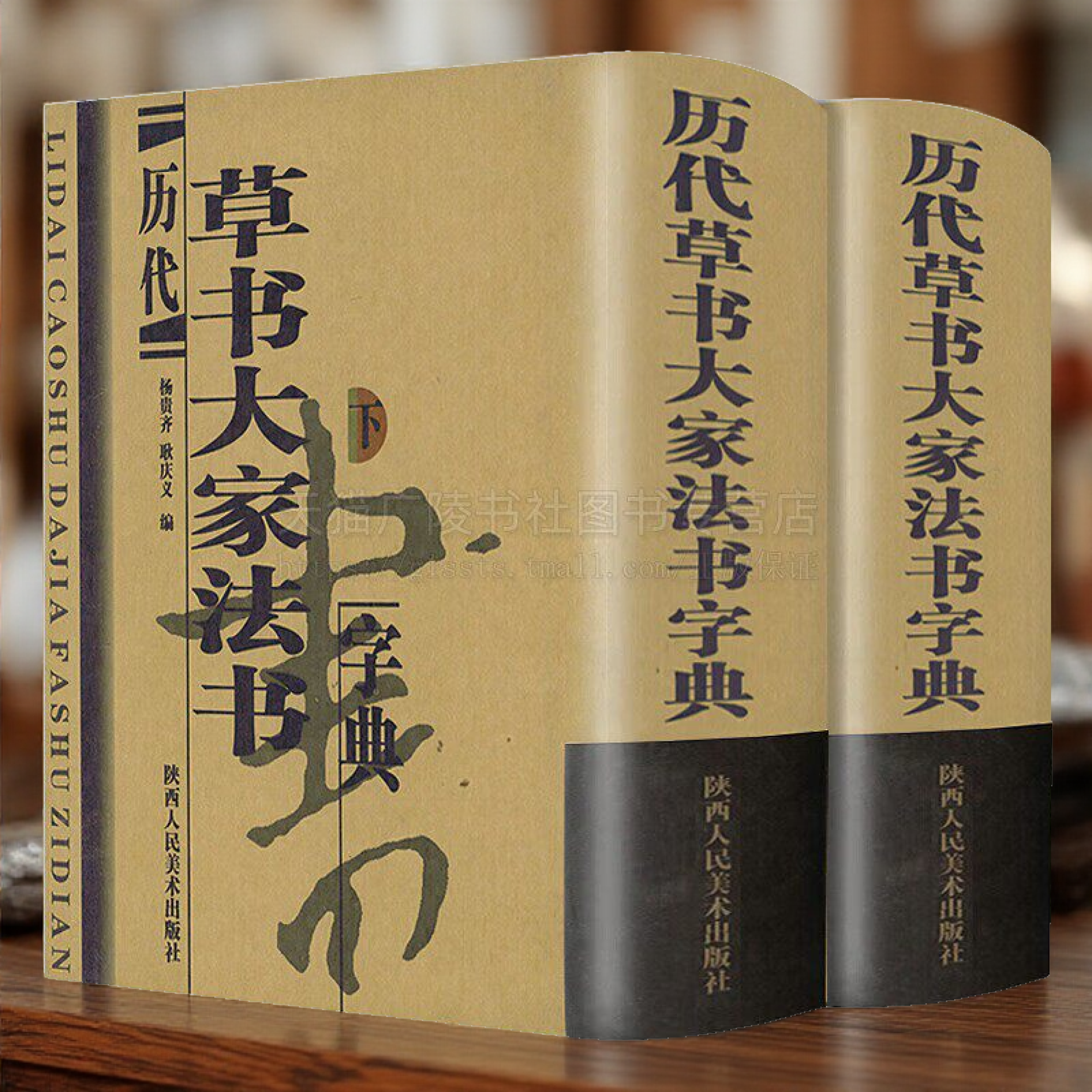 正版 历代草书大家法书字典（上下精装）草书字典包括王羲之孙过庭张芝于右任黄庭坚怀素张旭等历代古代毛笔行书工具书籍 陕西人美