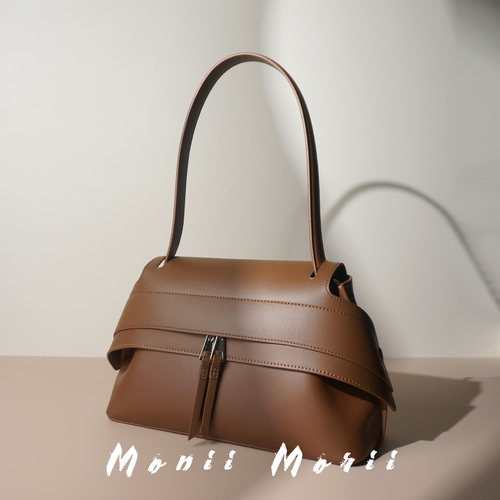 怪兽君小众真皮腋下包时尚单肩包