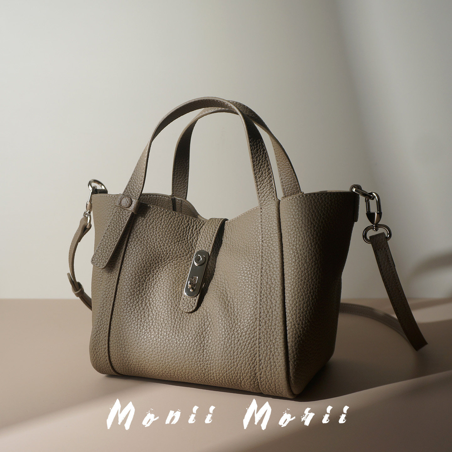 怪兽君小众真皮菜篮子包头层牛皮水桶包时尚手拎包百搭斜挎包女包,箱包皮具/热销女包/男包,水桶包,淘宝优惠券,粉丝福利购,淘宝优惠卷