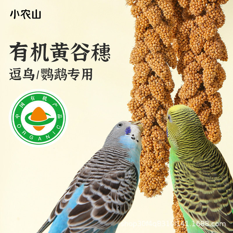 鹦鹉谷穗虎皮牡丹玄凤专用玩具啃咬训练奖励解闷小零食鸟用品大全