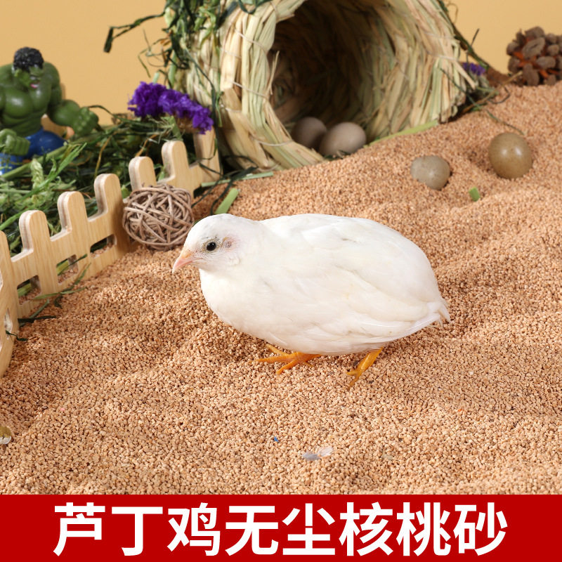 鹦鹉粪便垫料核桃砂玉米芯鸟笼鸟窝专用垫材沙颗粒清理神器