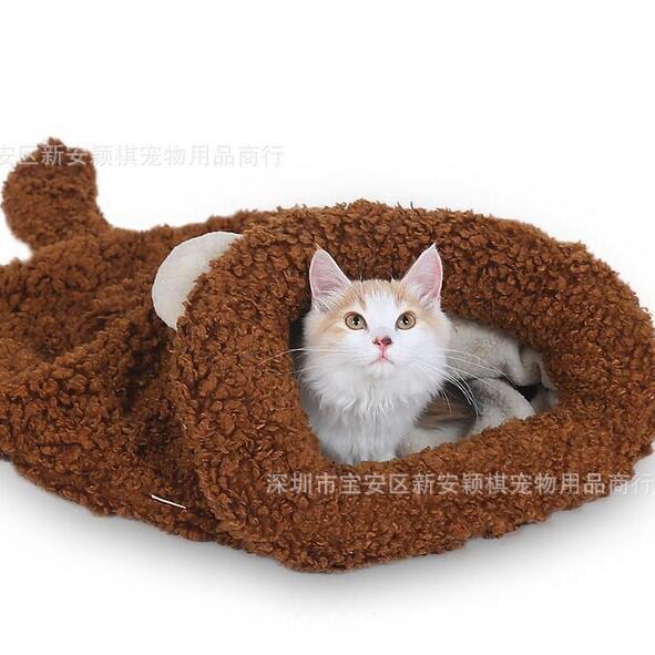 宠物睡袋宠物 垫狗窝猫窝宠物窝猫猫用品宠物房子窝狗狗睡袋猫房