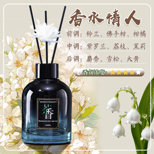 【谷子夏】香水情人 香薰挥发液150毫升家用房间酒店空间花香氛