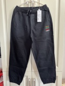 男运动卫裤 美特斯邦威男休闲裤 春秋舒适宽松绣字纯色百搭束脚裤