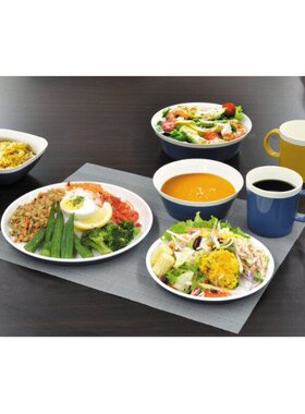 KOKUBO防污小方碗 四方碗快餐碗汤碗402090