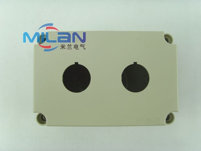 有孔空箱 按钮盒 控制盒 XKB-2 2孔