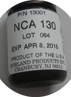 Norland NCA130密封粘合头部万向节组件引线元件导线基板导电银胶