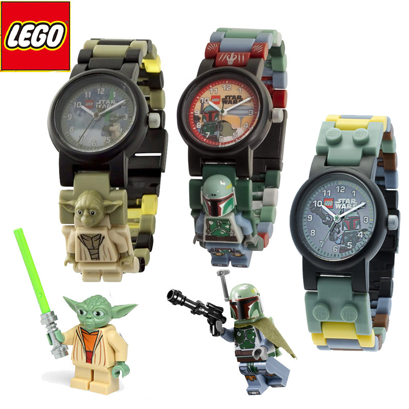 上海现货乐高lego星球大钻曼洛达人赏金猎人犹大宝宝手表手链