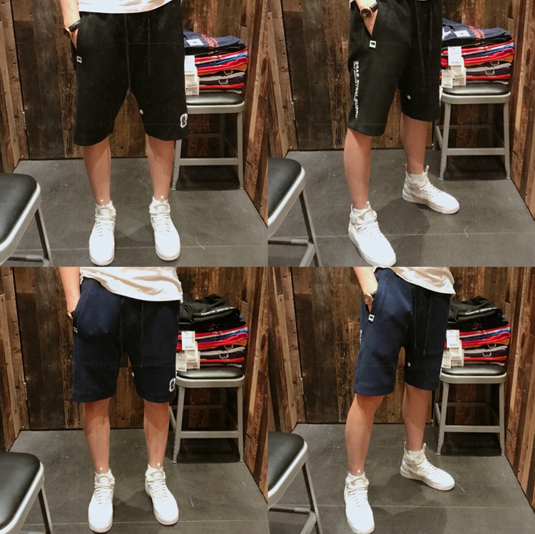 罐頭香港代购 IZZUE X BAPE 18夏男 时尚休闲短裤 6720