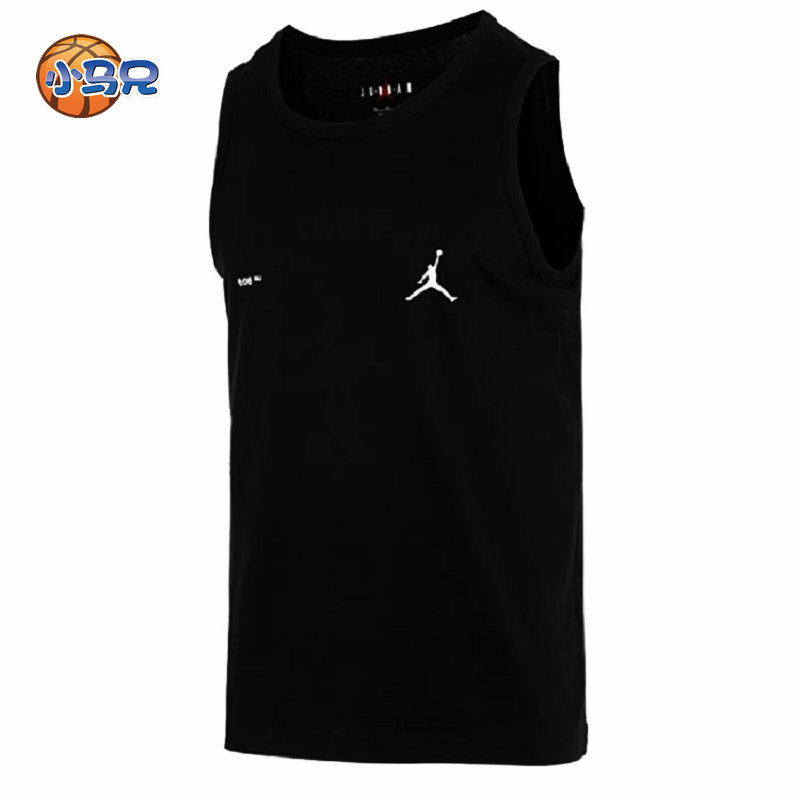 NIKE耐克JORDAN男子训练休闲运动无袖速干篮球背心DX9606-100 010
