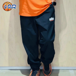 HQ1572 正品 透气棉质长裤 耐克男子刺绣LOGO运动休闲薄款 010 Nike