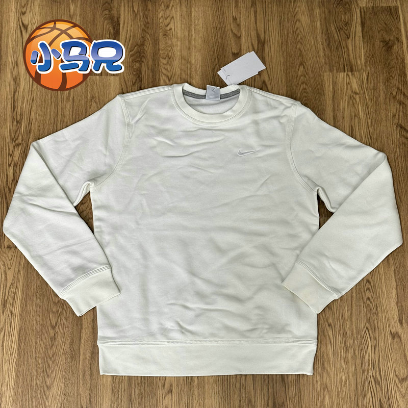 正品Nike/耐克刺绣小LOGO男女子加绒套头卫衣623459-133 010 247